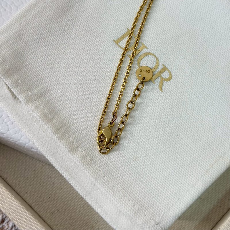 🏷Dior 迪奧．Petit CD 珍珠項鍊-5