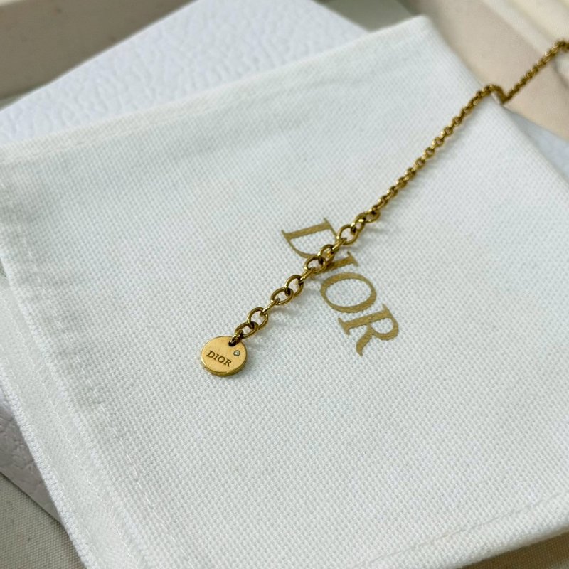 🏷Dior 迪奧．Petit CD 珍珠項鍊-11