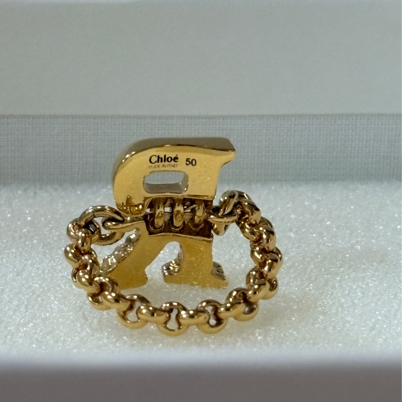 Chloe Alphabet戒指R~50mm-4