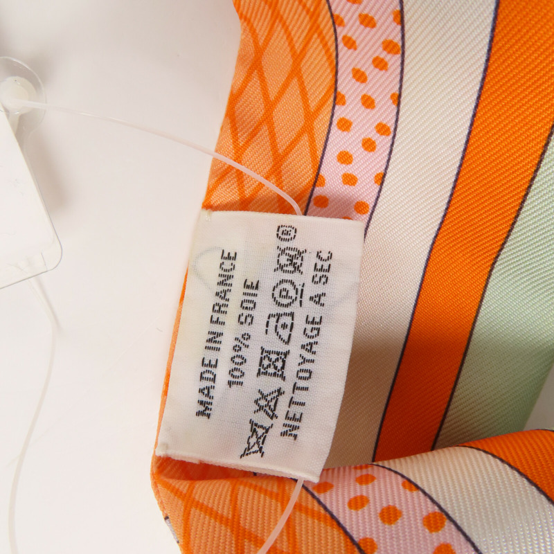 HERMES 絲質Twilly絲巾-6
