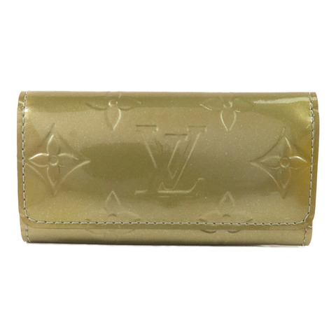 LOUIS VUITTON Monogram Vernis 4Key Holder金扣鎖匙包