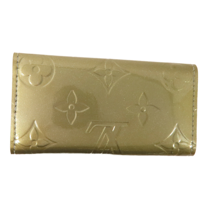 LOUIS VUITTON Monogram Vernis 4Key Holder金扣鎖匙包-1