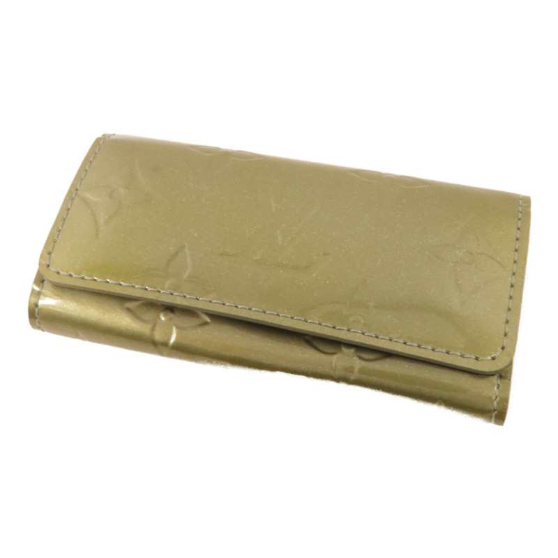 LOUIS VUITTON Monogram Vernis 4Key Holder金扣鎖匙包-2