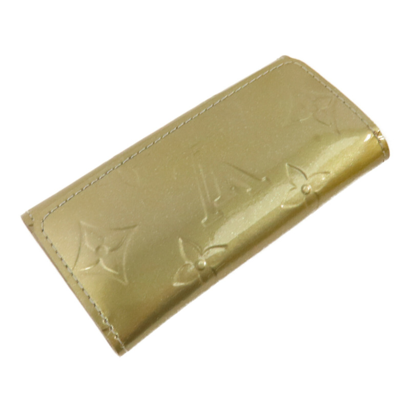 LOUIS VUITTON Monogram Vernis 4Key Holder金扣鎖匙包-3