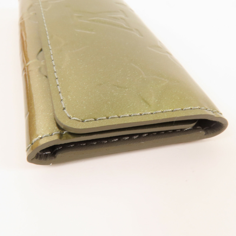 LOUIS VUITTON Monogram Vernis 4Key Holder金扣鎖匙包-5