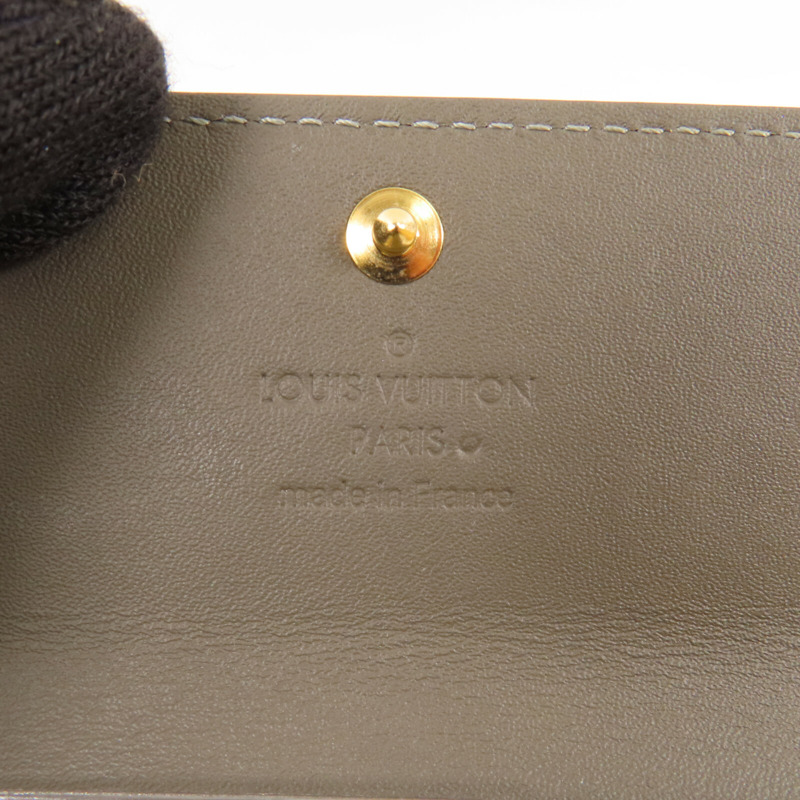 LOUIS VUITTON Monogram Vernis 4Key Holder金扣鎖匙包-9