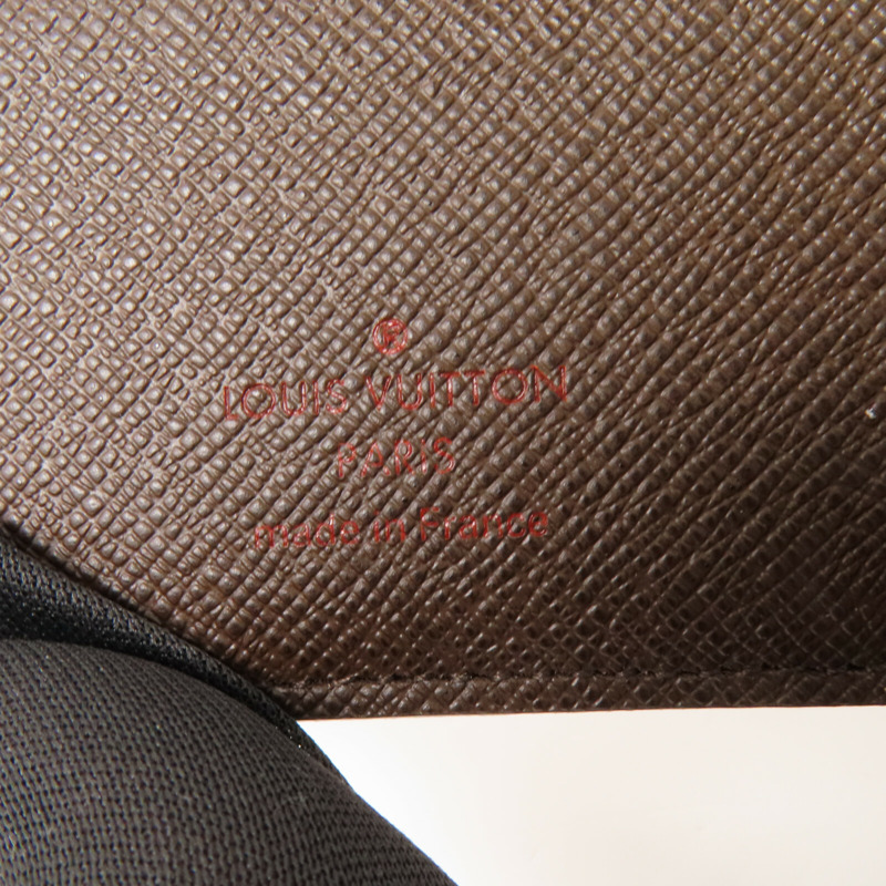 LOUIS VUITTON Damier Ebene Multiple Wallet短錢包-9
