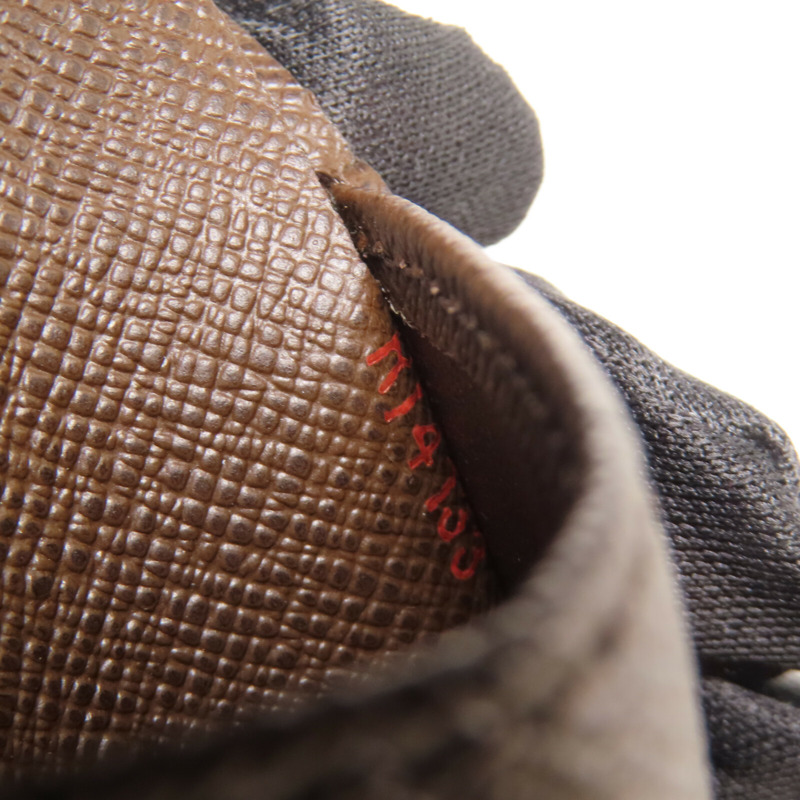 LOUIS VUITTON Damier Ebene Multiple Wallet短錢包-10