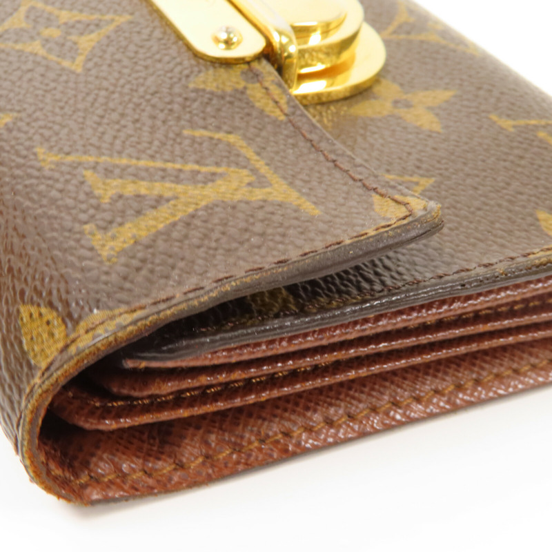LOUIS VUITTON Monogram Koala Wallet金扣錢包-8