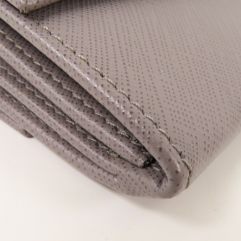 Salvatore Ferragamo 牛皮皮革Long Wallet金扣長錢包-4