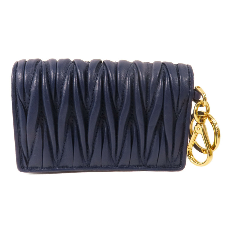 Miu Miu 羊皮皮革Card Case金扣卡套-1