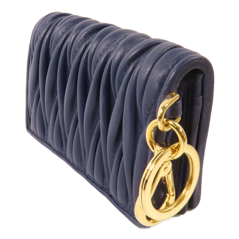 Miu Miu 羊皮皮革Card Case金扣卡套-2