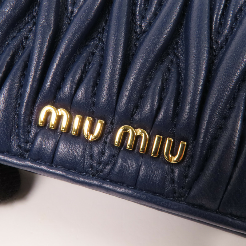 Miu Miu 羊皮皮革Card Case金扣卡套-8