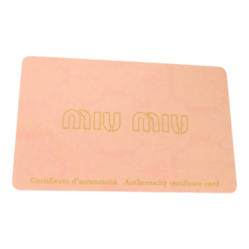 Miu Miu 羊皮皮革Card Case金扣卡套-11