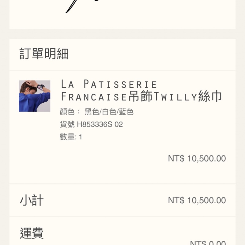 Hermes twilly 絲巾 20週年紀念款-4