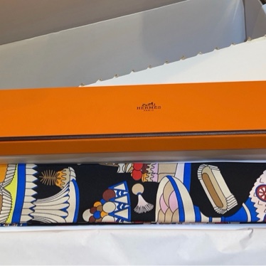 Hermes twilly 絲巾 20週年紀念款-6