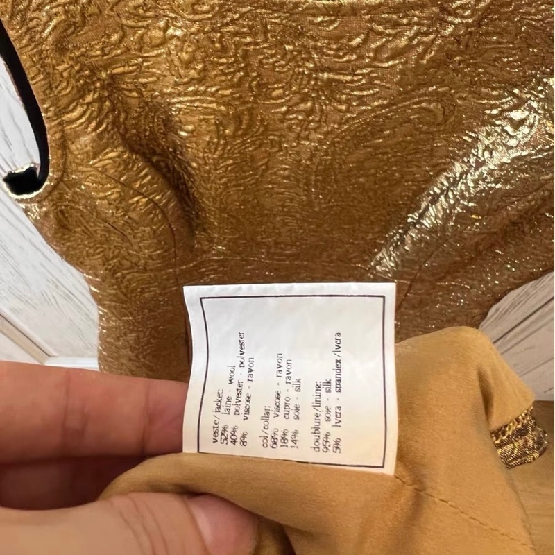 CHANEL西陣織套裙36碼-5