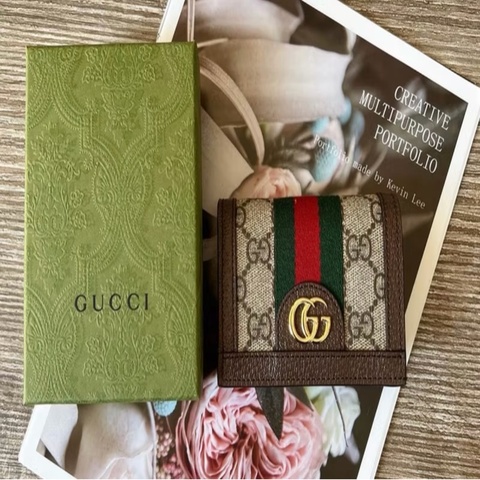 Gucci GG短夾 523155 96IWG 8745