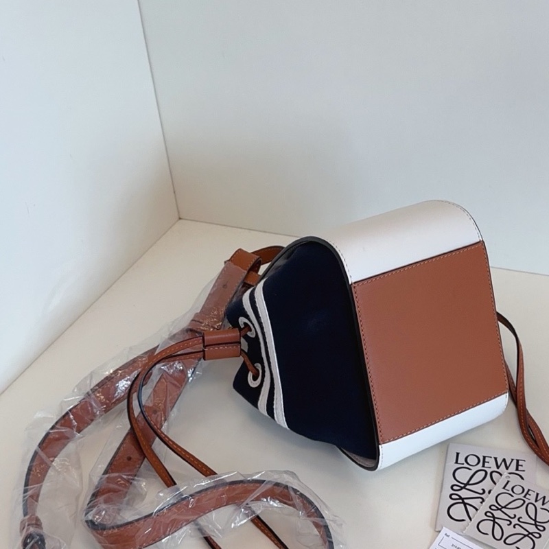 【99新🆕】Loewe Hammock mini 限量款 海軍風迷你吊床包 手提包 單肩包 斜挎包-4