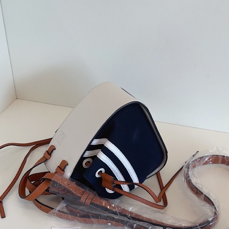 【99新🆕】Loewe Hammock mini 限量款 海軍風迷你吊床包 手提包 單肩包 斜挎包-7