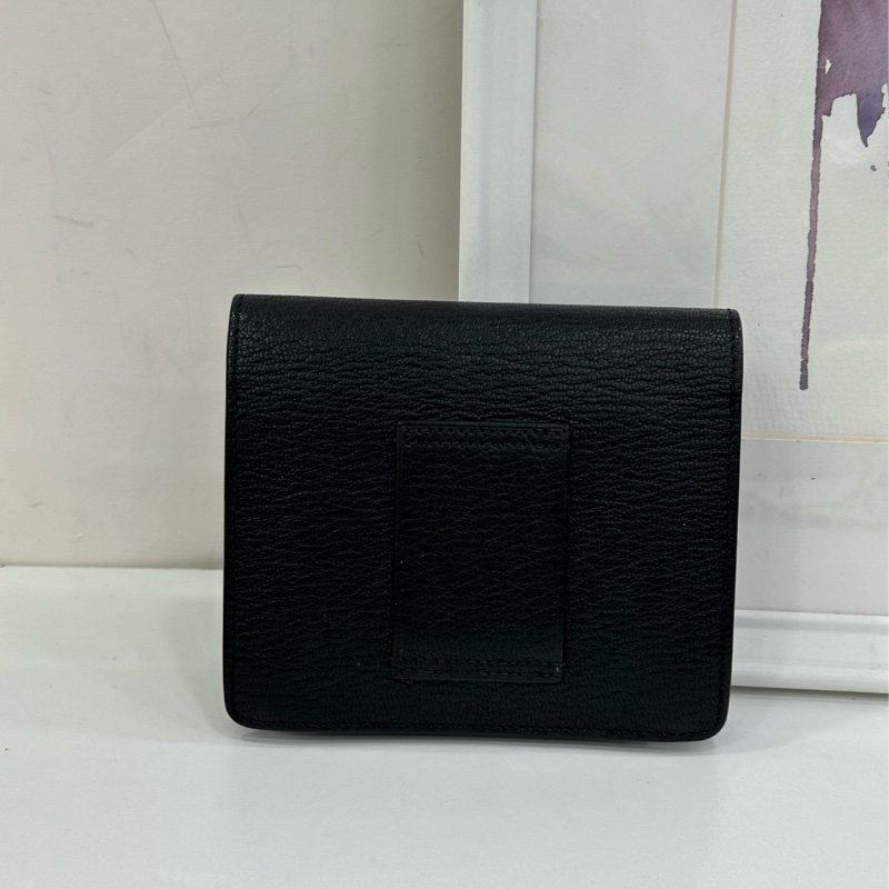 Hermes 愛馬仕 roulis slim 黑金豬鼻子山羊皮零錢包 Z刻-2