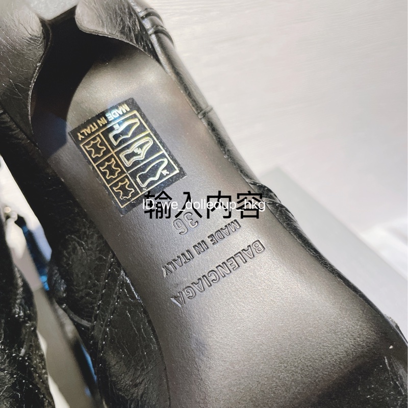 BALENCIAGA 黑色 Boots 36碼-9
