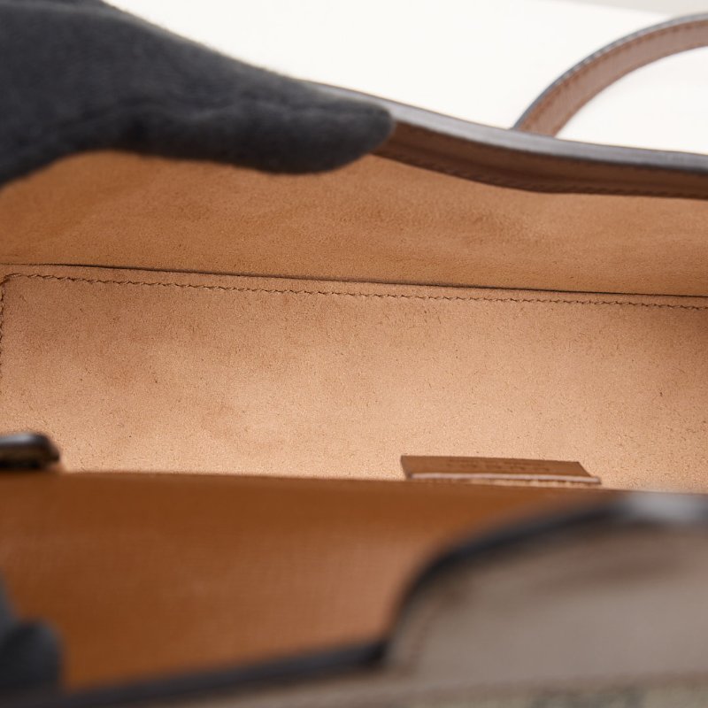 二手Gucci 1955橫版手機包/棕色-21