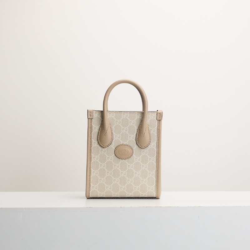 二手Gucci Retro mini 琴譜包 燕麥色-0