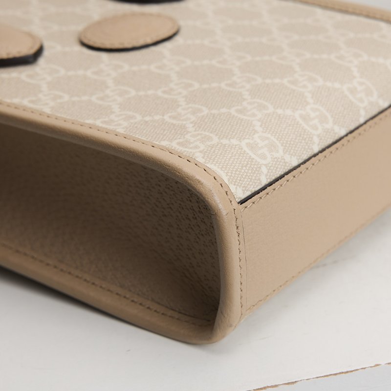 二手Gucci Retro mini 琴譜包 燕麥色-6