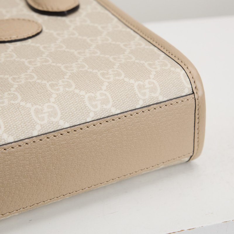 二手Gucci Retro mini 琴譜包 燕麥色-7