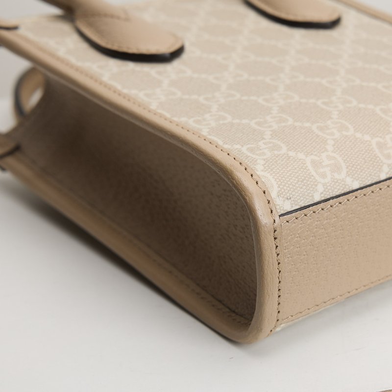二手Gucci Retro mini 琴譜包 燕麥色-15