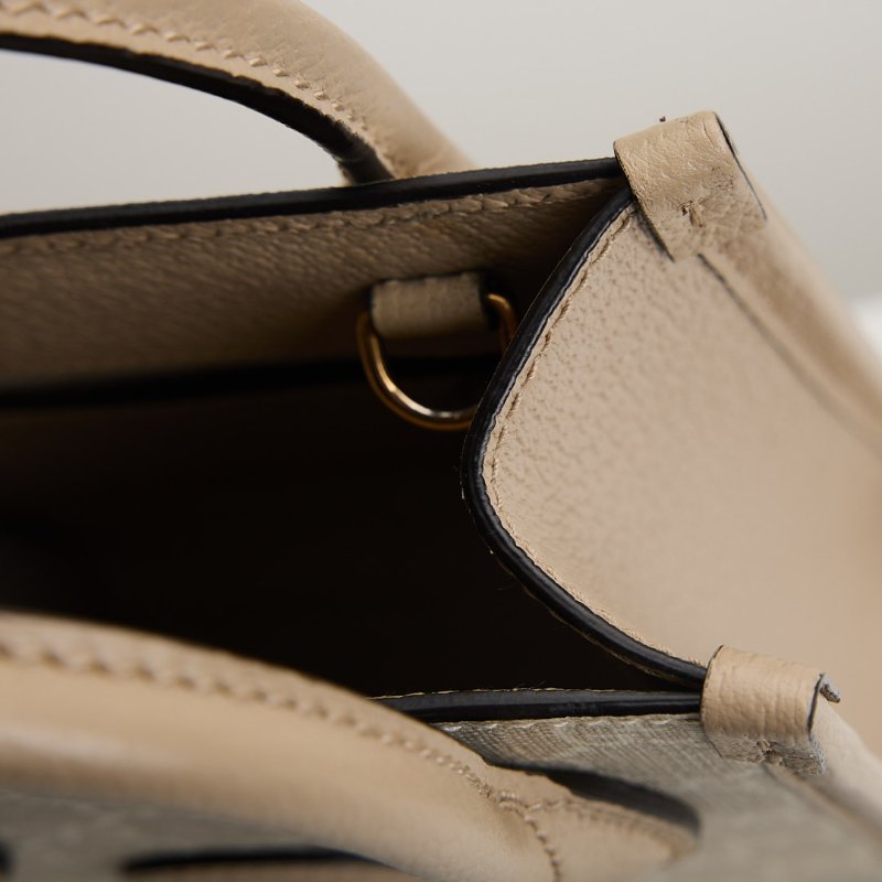 二手Gucci Retro mini 琴譜包 燕麥色-24