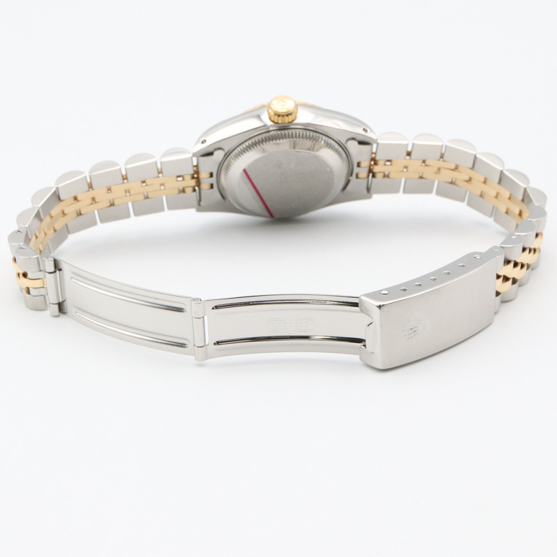 白色錶盤 18K黃金 不鏽鋼 Lady-Datejust 26 腕錶【ROLEX 勞力士】 69173-2