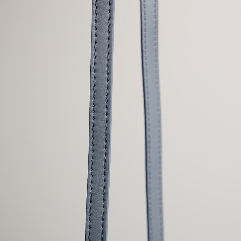 二手Chloé woody tote mini灰藍-16