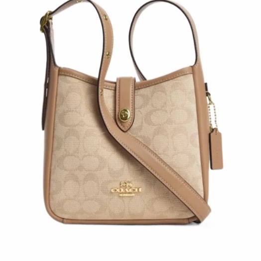 Coach 女士 Hadley 迷你斜挎包均碼碼19.69cm*6.99cm*19.05cm-4