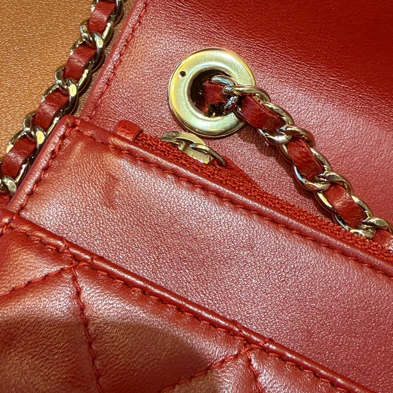 香奈兒Chanel WOC 鏈子皮夾-6