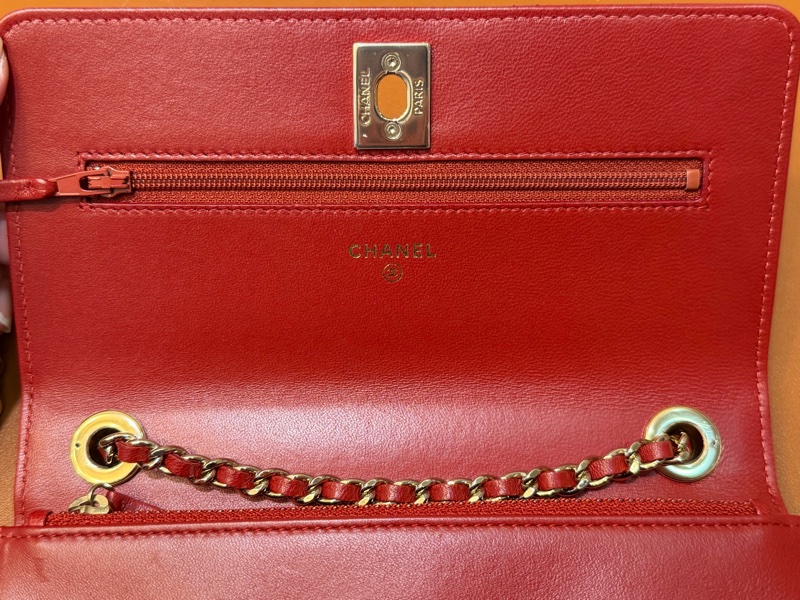 香奈兒Chanel WOC 鏈子皮夾-7