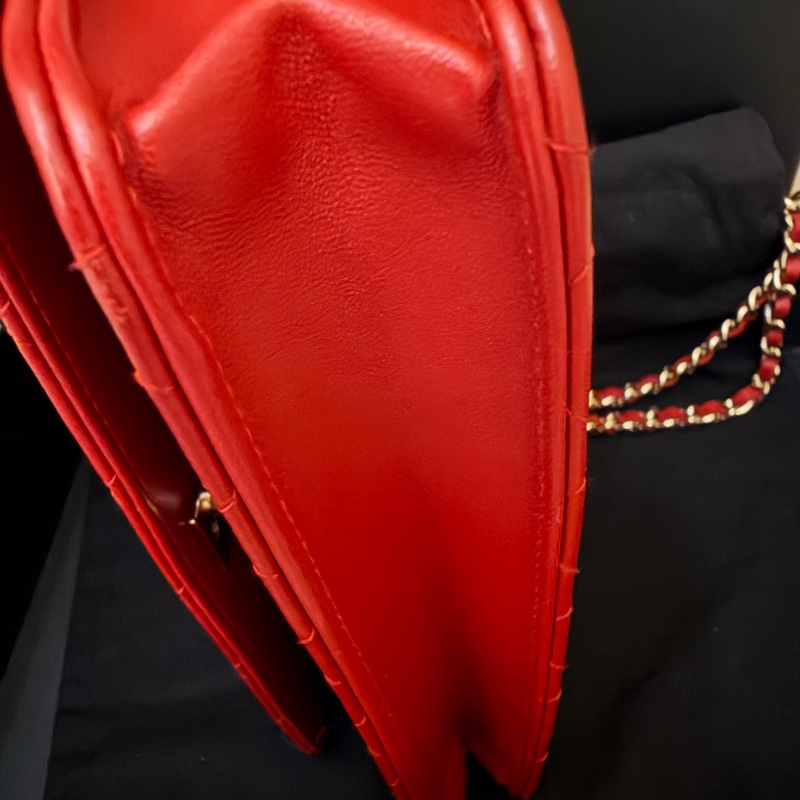 香奈兒Chanel WOC 鏈子皮夾-10