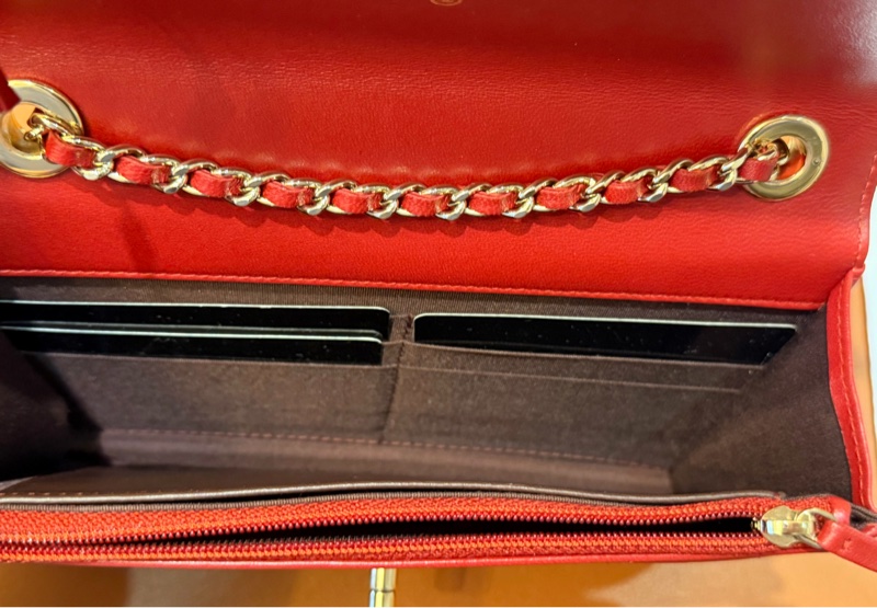 香奈兒Chanel WOC 鏈子皮夾-11