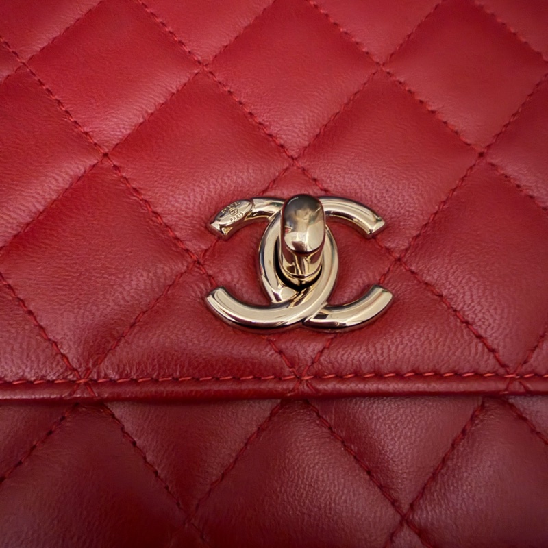 香奈兒Chanel WOC 鏈子皮夾-12