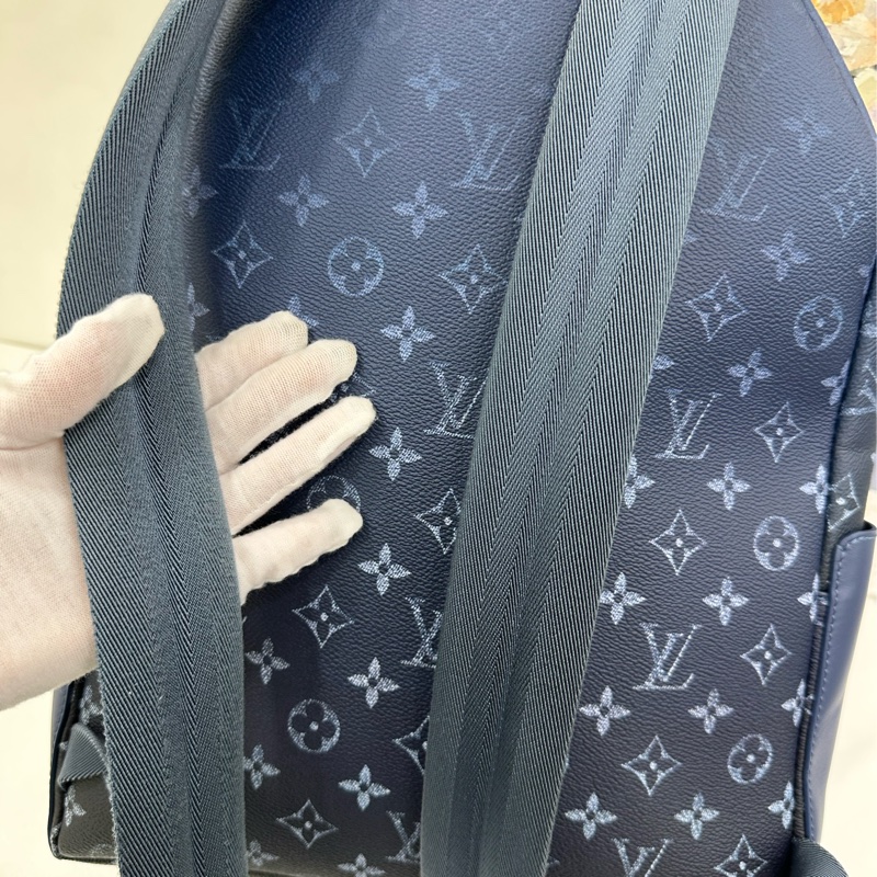 LV 路易威登Discovery 經典老花漸變色阿波羅雙肩包 小號 低調又有辨識度 晶片 尺寸29x20x38-7