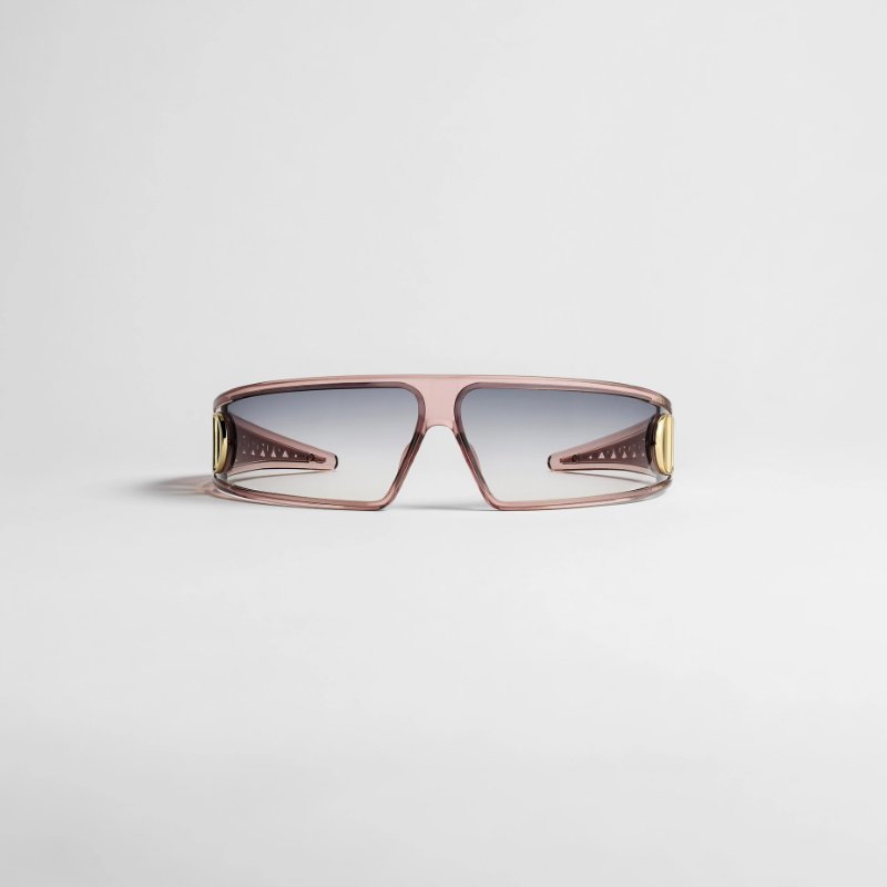 「Dior」全新未拆 VeryDior M1U 透明粉紅色面罩式太陽眼鏡 髮箍 墨鏡 Jisoo同系列 VERYM1UXR_40B1-0