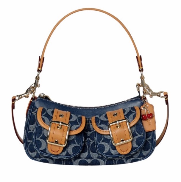 Coach 女士 拉鍊單肩包均碼碼-4