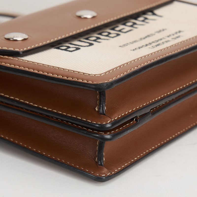 二手Burberry title雙面帆布包-6