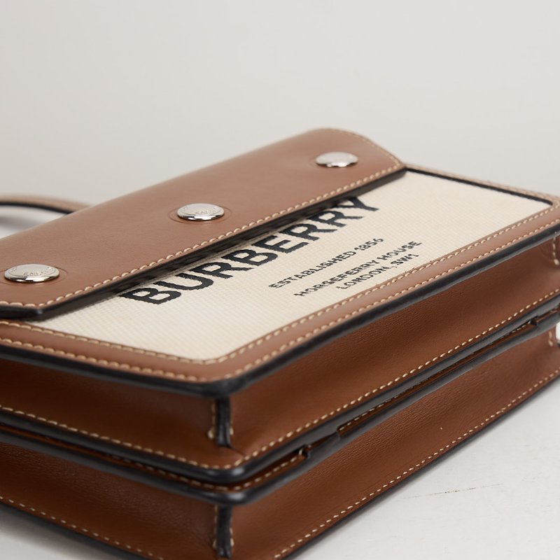 二手Burberry title雙面帆布包-7