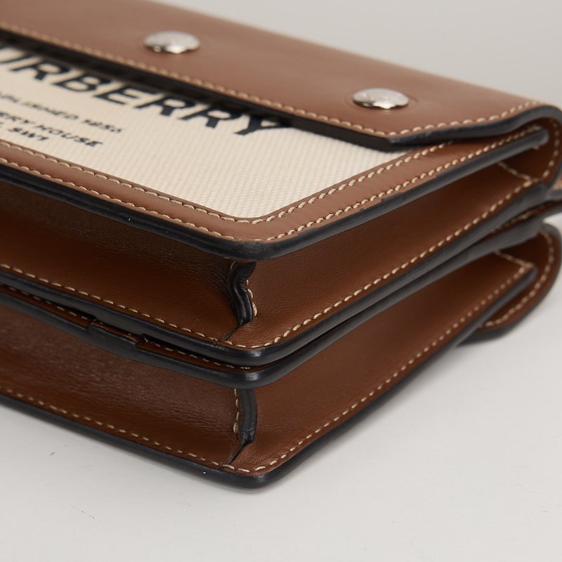 二手Burberry title雙面帆布包-11