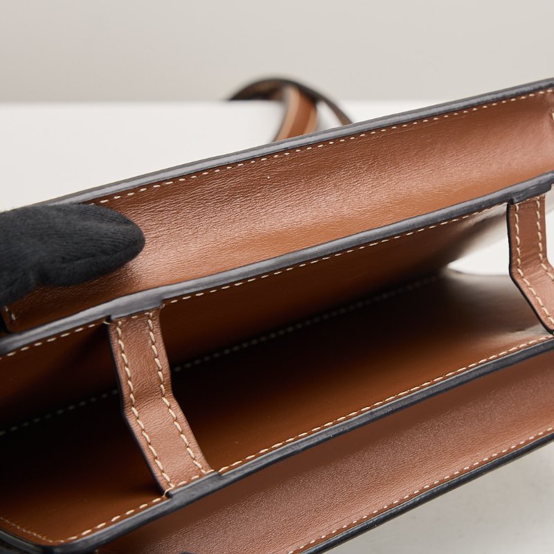 二手Burberry title雙面帆布包-16