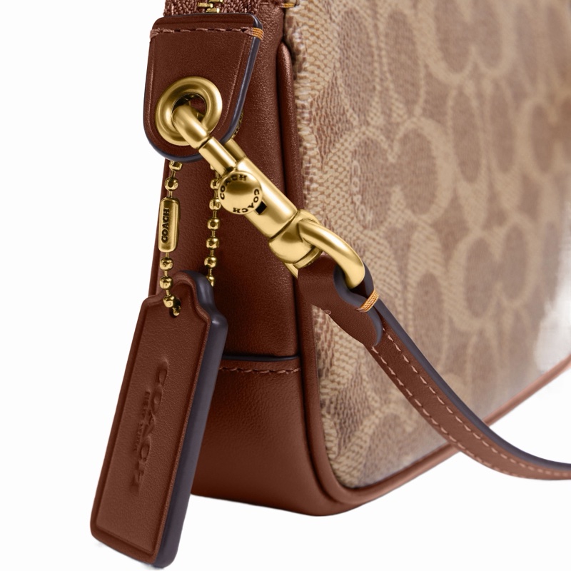 Coach 女士 PLAZA 經典SIGNATURE 18 手包均碼碼17.5cm*3.5cm*10.5cm-2