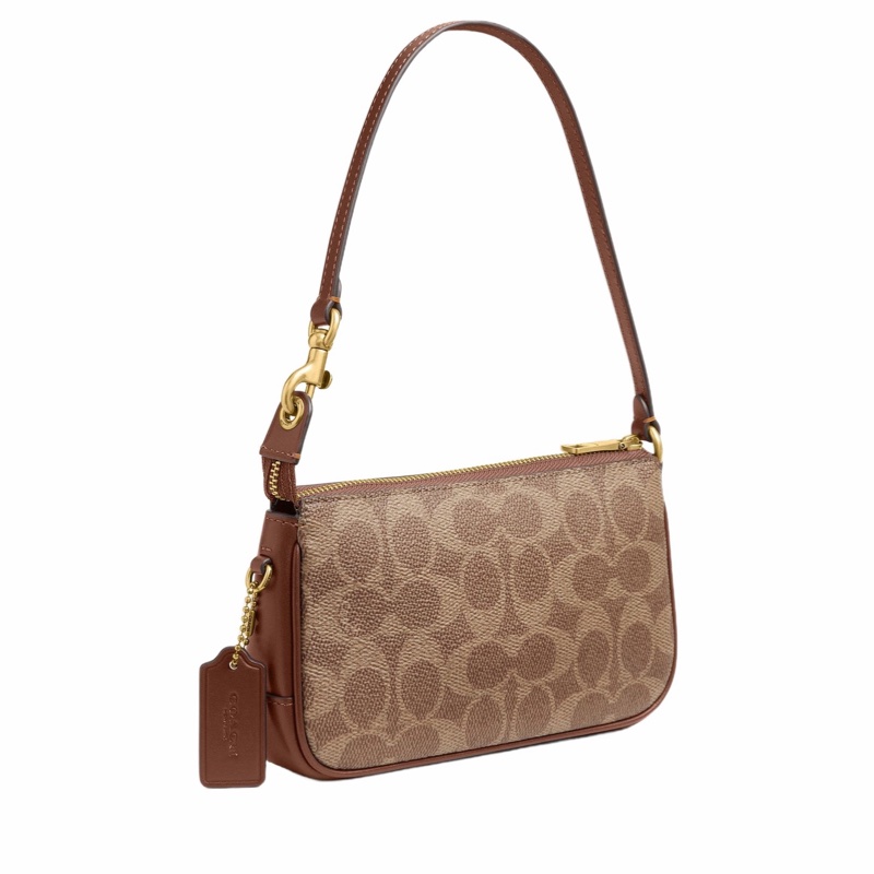 Coach 女士 PLAZA 經典SIGNATURE 18 手包均碼碼17.5cm*3.5cm*10.5cm-3