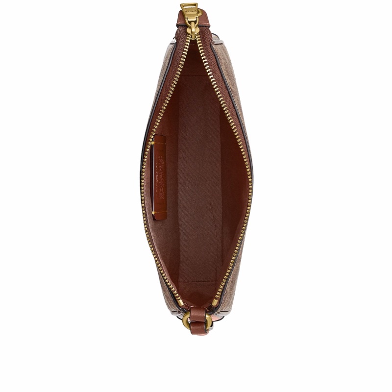 Coach 女士 PLAZA 經典SIGNATURE 18 手包均碼碼17.5cm*3.5cm*10.5cm-6